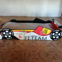 lettino per bambini auto sportiva completo