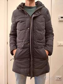 Giaccone invernale blu scuro Trez