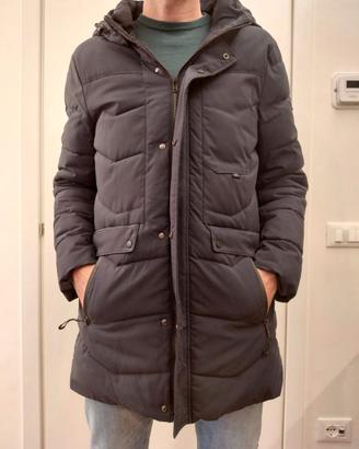 Giaccone invernale blu scuro Trez