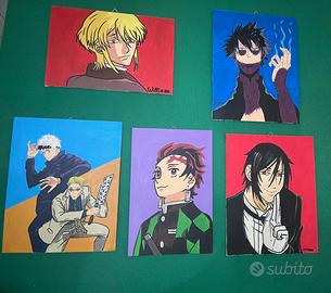 Ritrai il tuo personaggio pteferito su tela