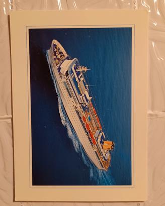 Cartolina nave Costa Allegra da collezione. 
