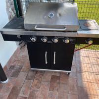 barbecue a gas