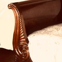 Letto a barca periodo impero napoleonico