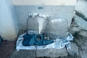 Parabrezza per vespa