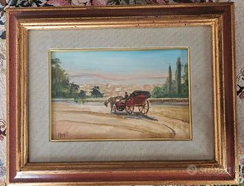 Quadro'Veduta Firenze da Carrozzella'