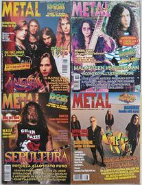 Metal Shock 13 Numeri anno 1997 anche separati