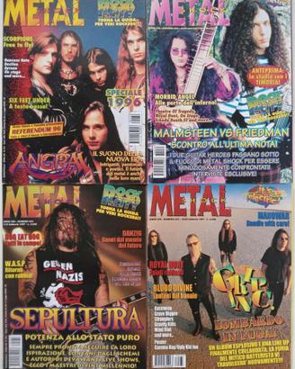 Metal Shock 13 Numeri anno 1997 anche separati
