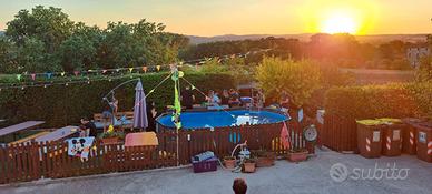 piscina bestway piu pompa sabbia 