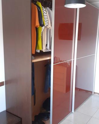 tolgo armadio a porta scorrevoli 