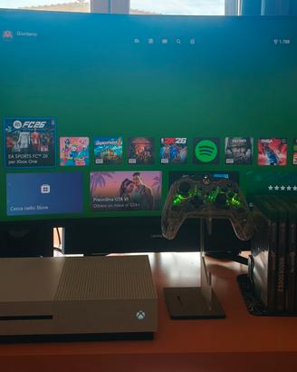 Xbox One S + Controller Afterglow + 8 Giochi