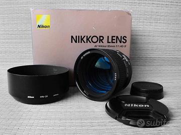 NIKON AF NIKKOR 85mm f/1.4 D - Ottica Di Culto