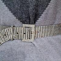 cintura in swarovschi 