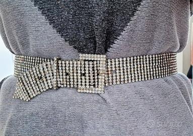 cintura in swarovschi 