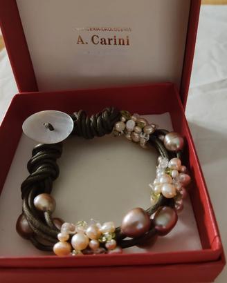 bracciale donna nuovo, con perline