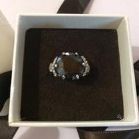 Anello argento con pietra