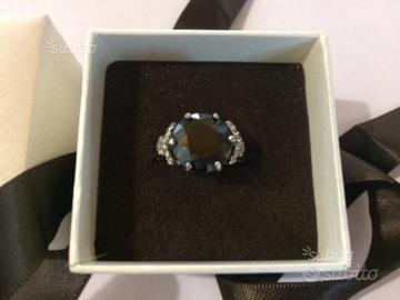 Anello argento con pietra