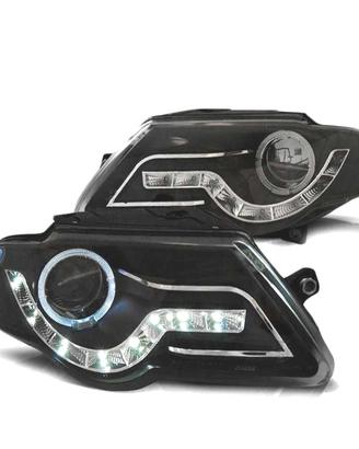 FARI DAYLIGHT OCCHI ANGEL VOLKSWAGEN VW PASSAT B6 