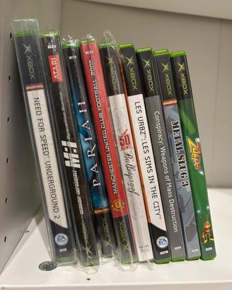 Lotto giochi sigillati e non per xbox classic