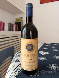 SASSICAIA 1988 - TENUTA SAN GUIDO - 750 ML