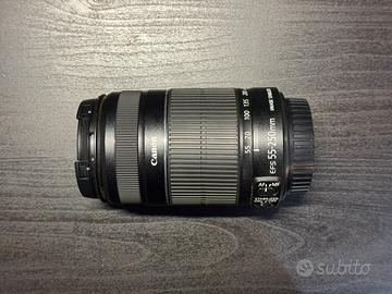 Teleobbiettivo Canon efs 55-250mm