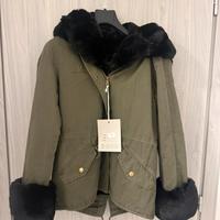 Giubotto verde donna taglia S
