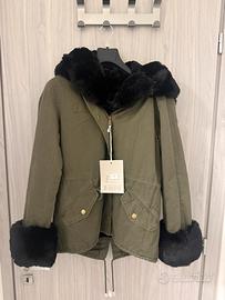 Giubotto verde donna taglia S