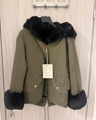 Giubotto verde donna taglia S