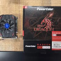 Scheda Video Radeon RX 550 4GB Red Dragon