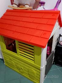 Casetta gioco bimbo/bimba