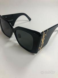 Occhiali da sole con logo grande SAINT LAURENT