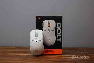 Mouse wireless Fnatic Bolt + mouse bungee