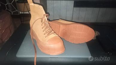 scarponcini donna in vera pelle 