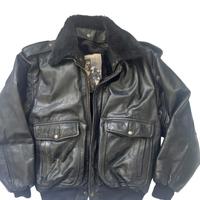 Giubbotto in pelle uomo aviatore