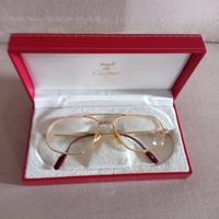 Occhiali Cartier santos uomo vintage
