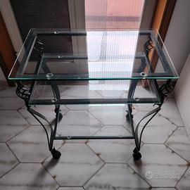 Tavolino in ferro battuto