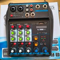 mixer audio 4 canali