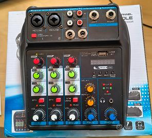 mixer audio 4 canali