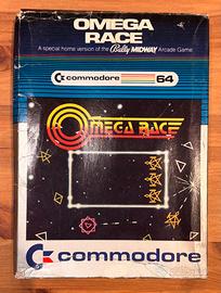 Cartuccia gioco OMEGA RACE Commodore 64