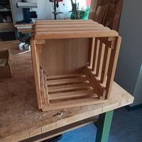 Cassetta scatola legno pino