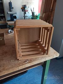Cassetta scatola legno pino