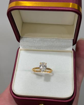 Anello in Oro 18k con Lab Diamond da 1.5ct