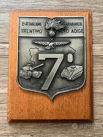Crest 7° Battaglione Carabinieri Trentino a/A