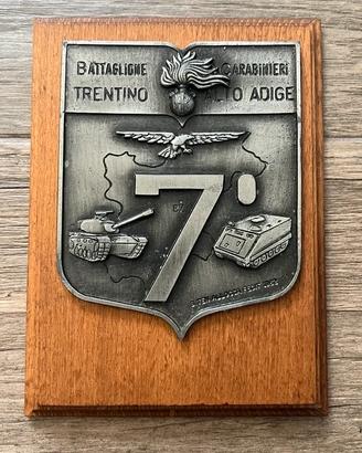 Crest 7° Battaglione Carabinieri Trentino a/A