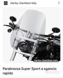Parabrezza originale Harley Davidson