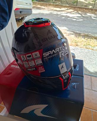 Shark Spartan RS Carbon nuovo mai usato ECE 22.06