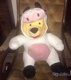 Peluche Disney Winnie The Pooh mucca 60cm Nuovo