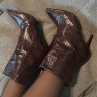 Stivaletto  Burgundy