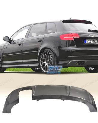 DIFFUSORE AUDI A3 8P LOOK S3 03-08