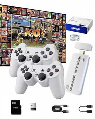 Console gamestick hdmi videogiochi con 2 controlle