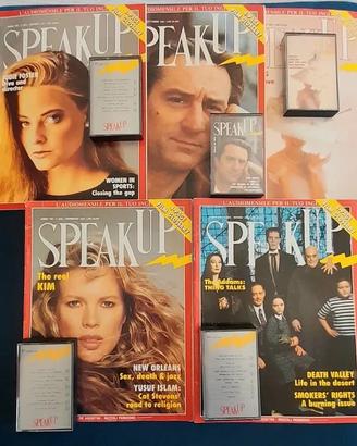 Speak up - Rivista inglese - 9 riviste - '91/'92